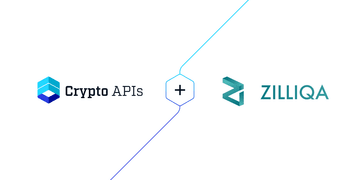 Zilliqa joins Crypto APIs Blockchain as a Service offering